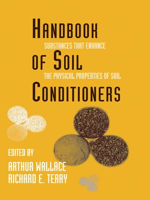 cover image of Handbook of Soil Conditioners